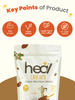 Heal Caffe Latte Vegan Protein Shake, (540g - 15 Servings) Value Pack