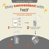 [Subscription Plan] Heal Charcoal Sesame Vegan Protein Shake, (585g - 15 Servings) Value Pack