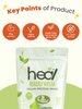 Heal Heavenly Matcha Vegan Protein Shake, (495g - 15 Servings) Value Pack