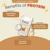 Heal Radiant Brown Rice Vegan Protein Shake, (540g - 15 Servings) Value Pack