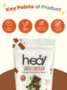 Heal Salted Chocolate Vegan Protein Shake, (540g - 15 Servings) Value Pack