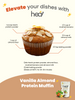 [Subscription Plan] Heal Vanilla Almond Vegan Protein Shake, (525g - 15 Servings) Value Pack