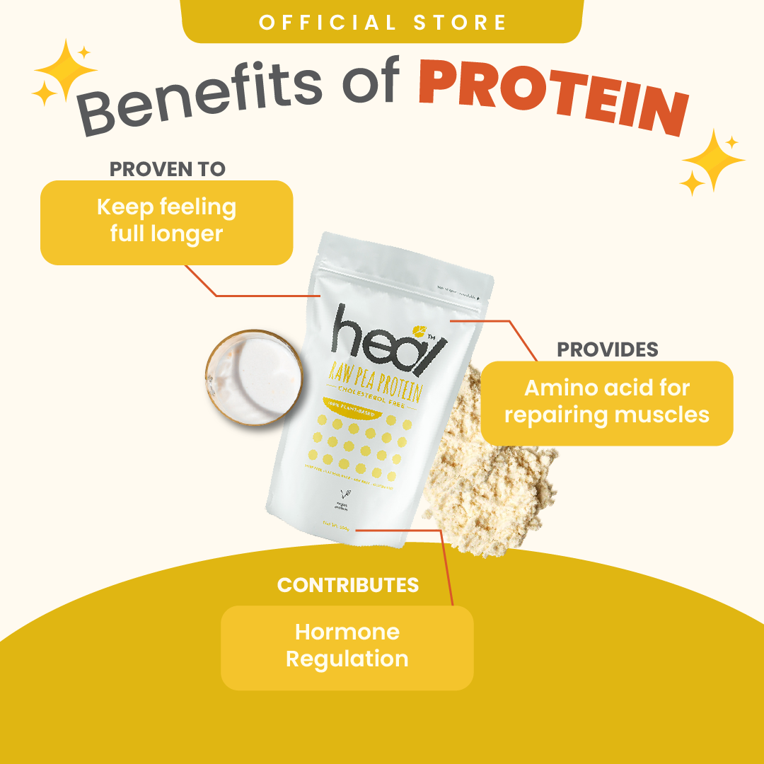 [Subscription Plan] Heal Raw Pea Protein, 500g