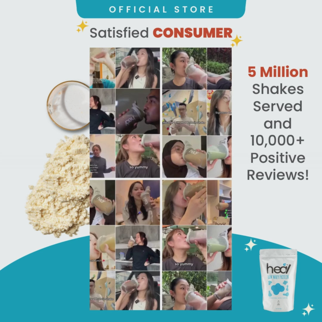[Subscription Plan] Heal Raw Whey Protein, 500g