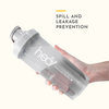 Heal Grey Shaker Bottle (700ml/500ml)